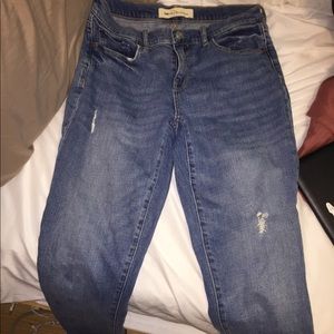 Gap girlfriend fit jeans